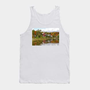 Autumn in Mont Ste-Marie, Quebec Tank Top